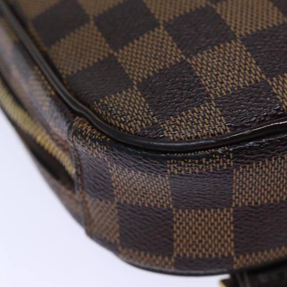 LOUIS VUITTON Damier Ebene Pochette Gange Shoulder Bag N48048 LV Auth fm3403 - Picture 15 of 16